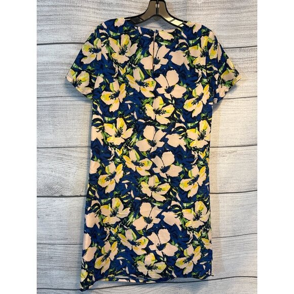 J.Crew Floral Print Short Sleeve Dress Size 2 - Picture 3 of 3